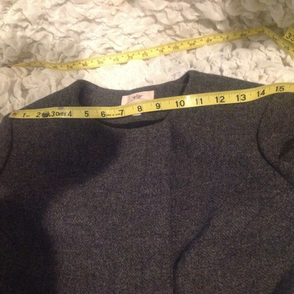 Gray Wool Jacket By Tocca From Neiman Marcus - image 8